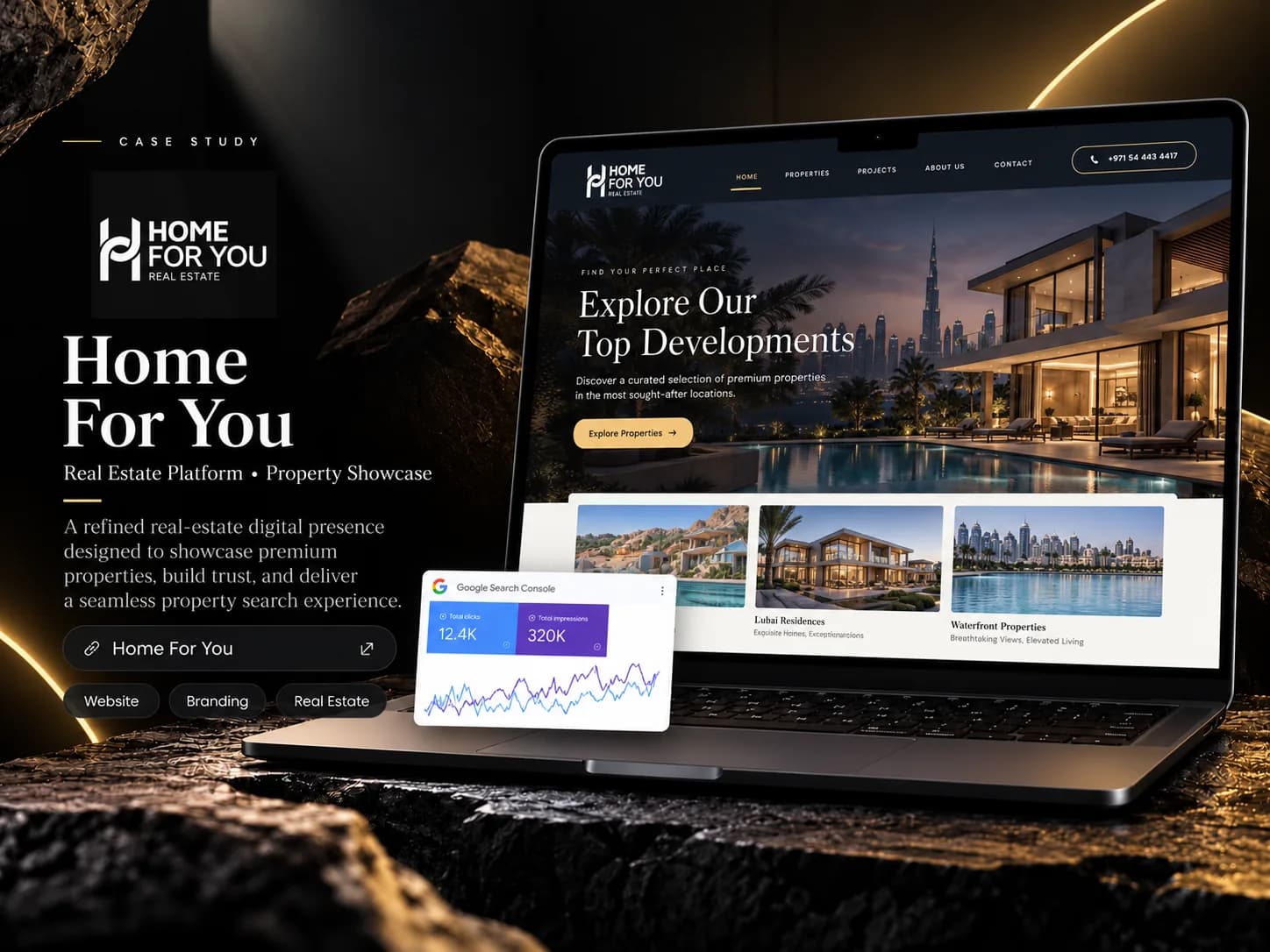 تصميم موقع Home For You من نوفارويدز