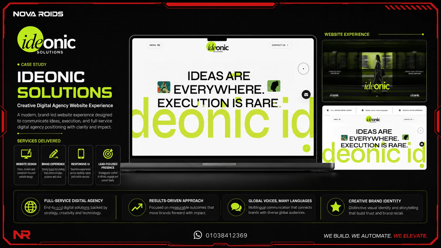 Ideonic Solutions project by Nova Roids