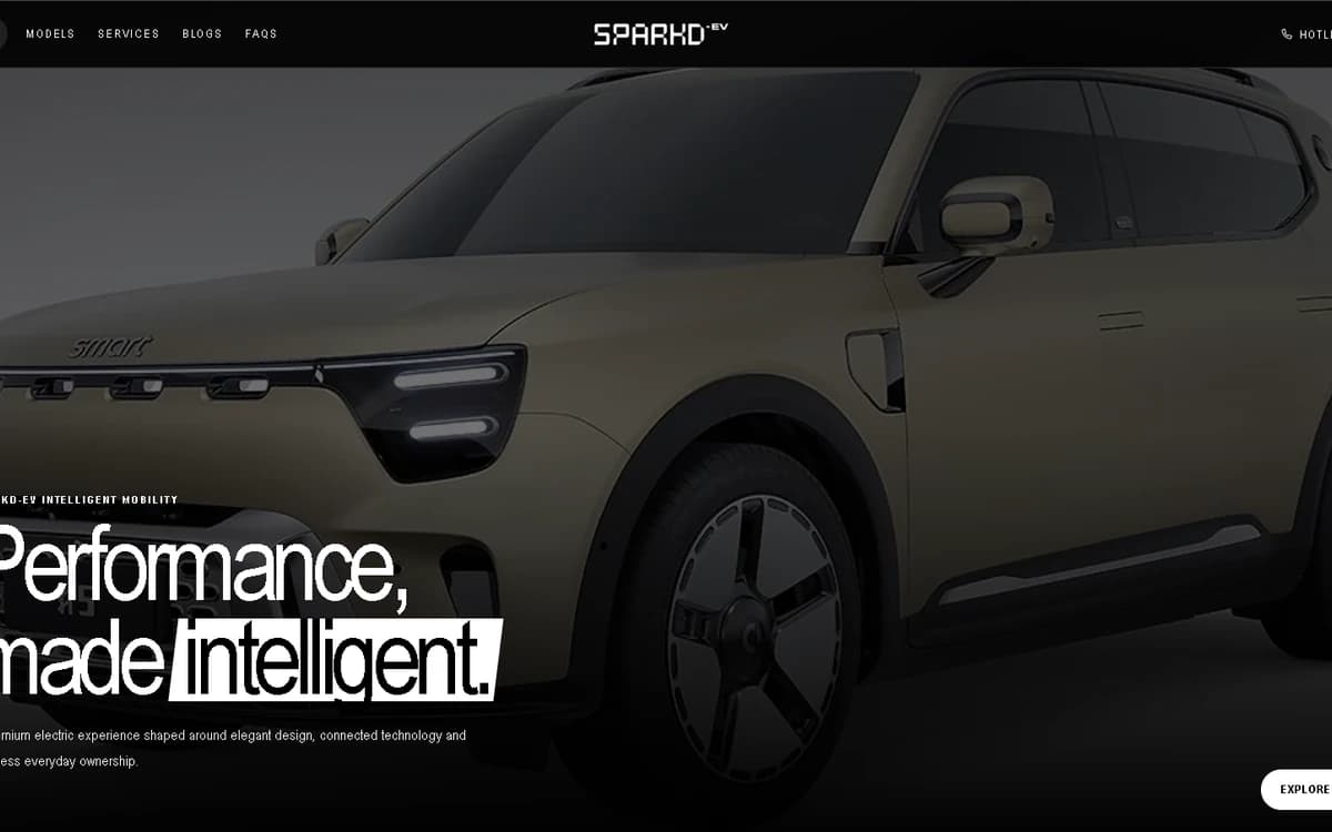 SPARKD-EV Automotive & EV Platform project by Nova Roids
