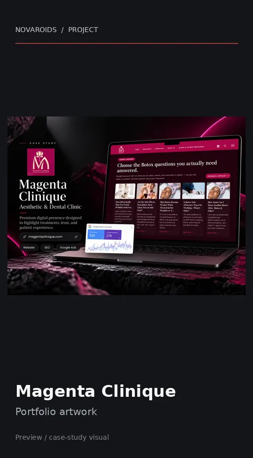 موقع Magenta Clinique على الموبايل