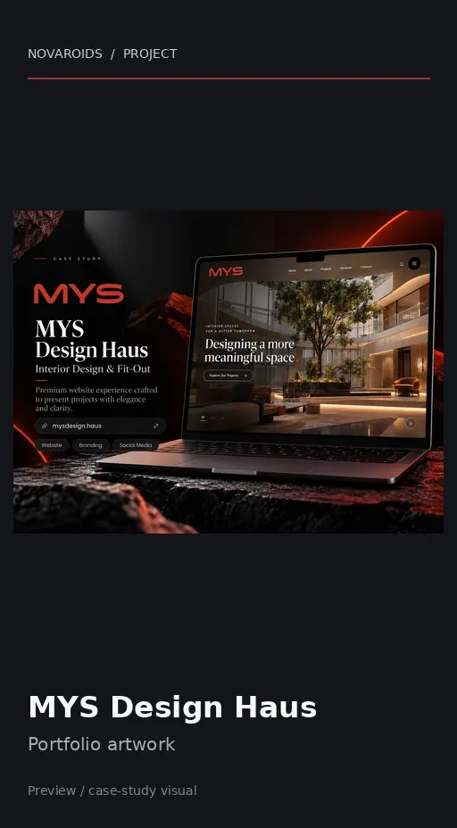 موقع MYS Design Haus على الموبايل
