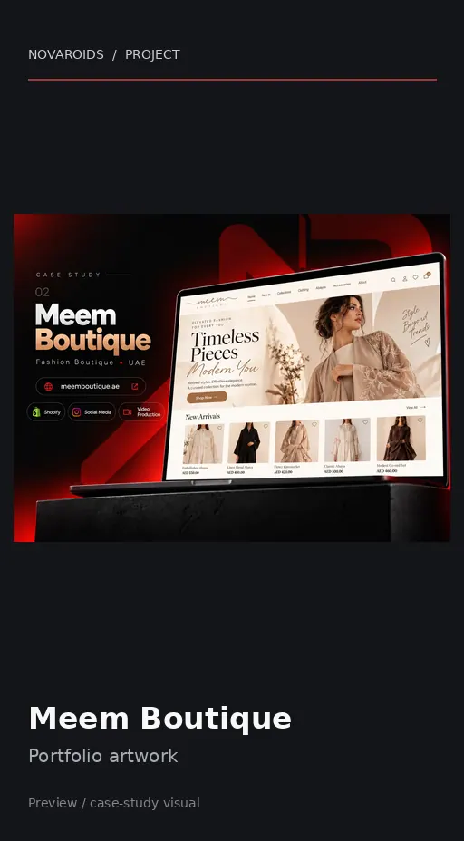 موقع Meem Boutique على الموبايل