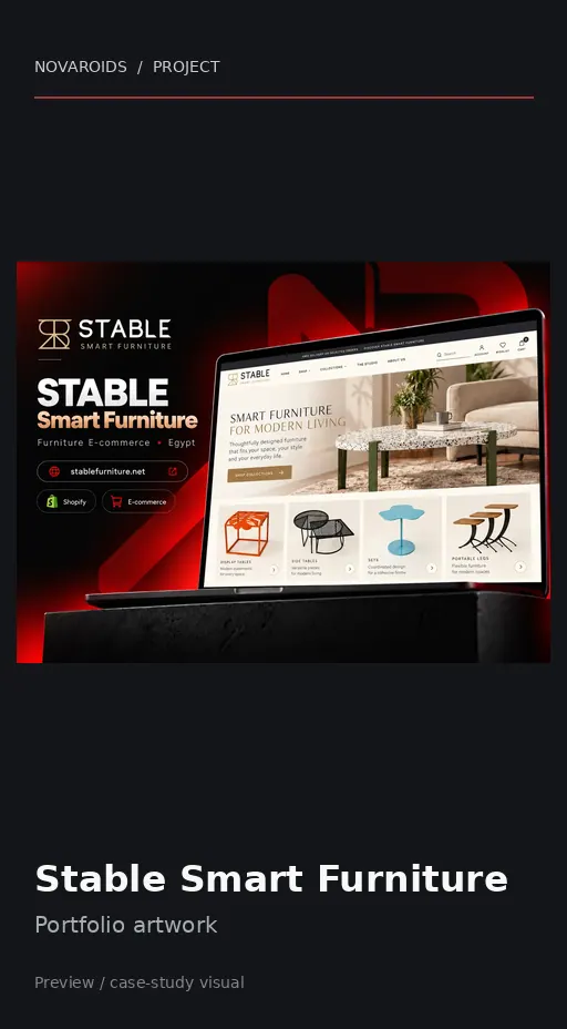 موقع Stable Smart Furniture على الموبايل